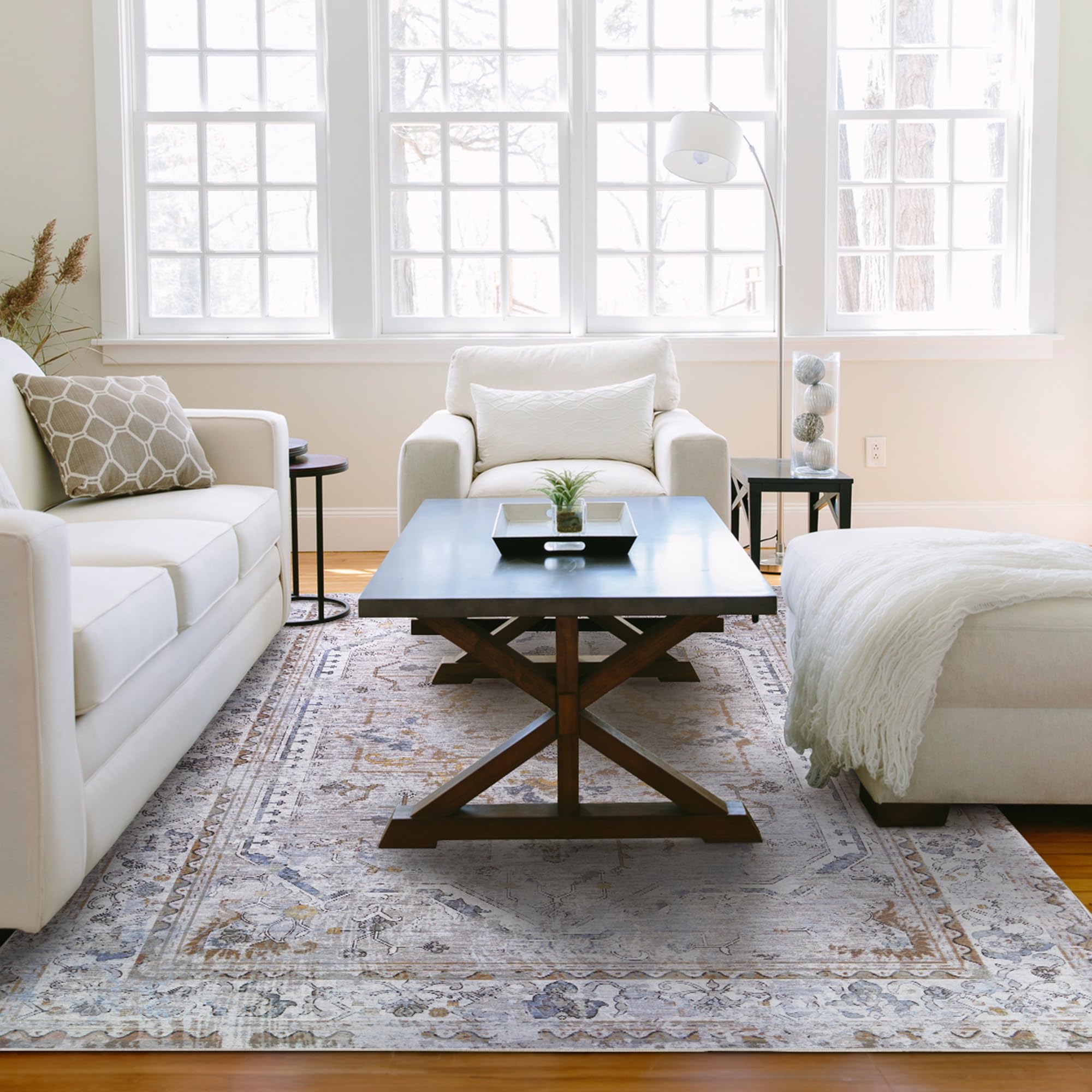 Amazon.com: My Magic Carpet Washable Rug - Stain Resistant